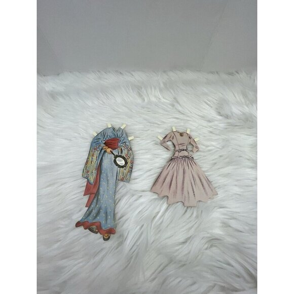 GRACE KELLY Cutout Paper Doll Set Vintage Celebrity B. Shackman Collector's - Picture 4 of 16